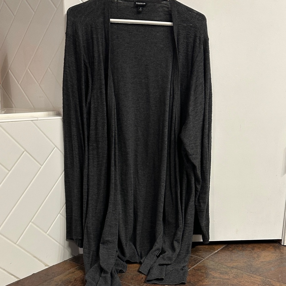 Torrid Charcoal Women's Cardigan